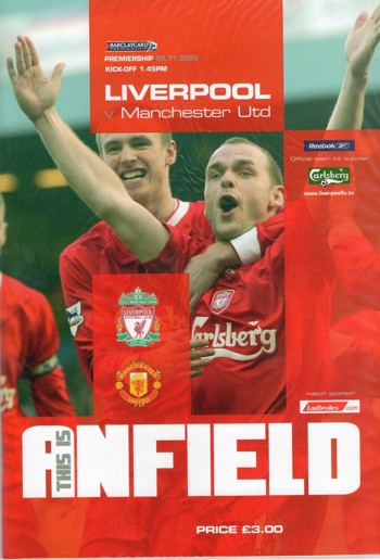 Match programme